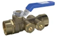 Watts TBE-EA terugslagklep met bolkraan FF 1/2 x 1/2 - Belgaqua gekeurd 228015243