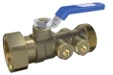Watts TBE-EA terugslagklep met bolkraan met wartelmoer MF 4/4 x 4/4 - Belgaqua gekeurd 228020245