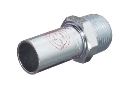 Carboline staal verzinkt inschuifpuntstuk MM 15 x 1/2 M (M/V-profiel) 2345015012
