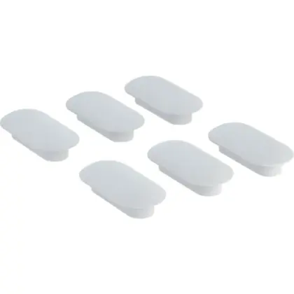 Geberit AquaClean Mera rubber set nivellering wc-zitting/deksel (6 st) 243.219.00.1