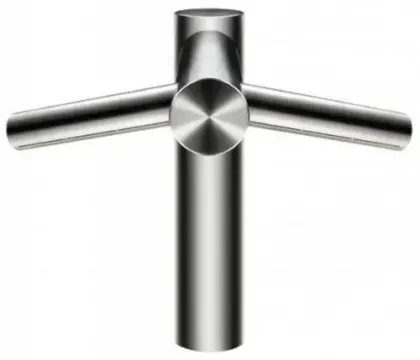 Dyson Airblade Wash+Dry automatische handdroger WD05 met kraan-long - chroom 245269-01