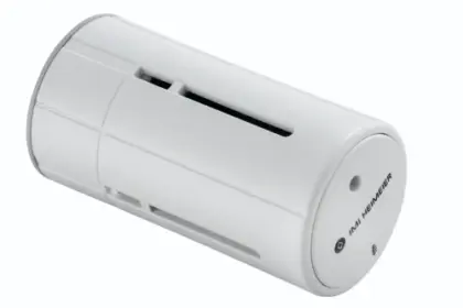 Heimeier B thermostaatknop - wit - beveiligd - overheidsmodel 2500-00.500