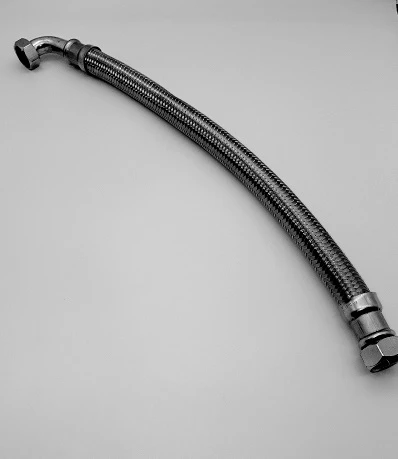 Fixaflex Superflex 25 inox flexibel met bocht FF 3/4 x 3/4 - 1000 mm - Max 90° C 25.76.1000.I