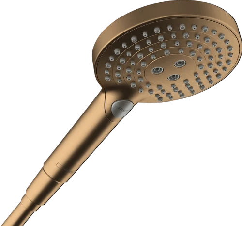 Hansgrohe Raindance Select S 120 3jet handdouche 120 mm Powderrain - Brushed Bronze 26014140