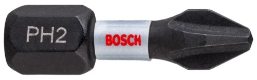 Bosch Impact Control bit PH2 25 mm - prijs per set van 2 stuks 2608522403