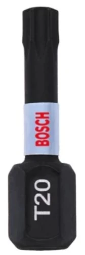 Bosch Impact Control bit T20 25 mm - prijs per set van 2 stuks 2608522474