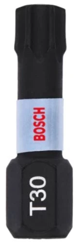 Bosch bit Impact Control T30 25 mm  - prijs per set van 2 stuks 2608522477