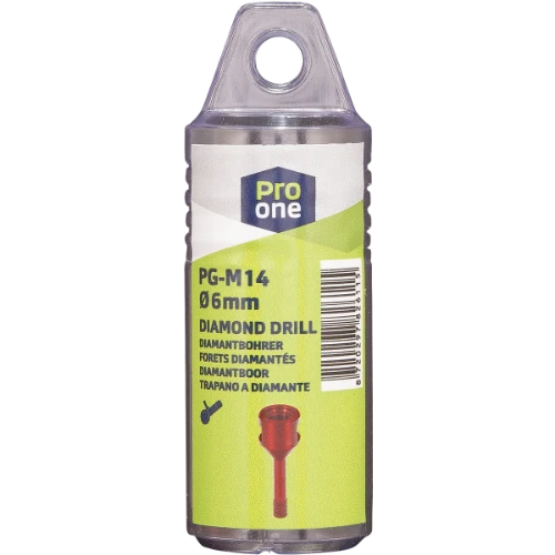 PG tegel-/natuursteenboor voor haakse slijper M14 x 6 mm 2611