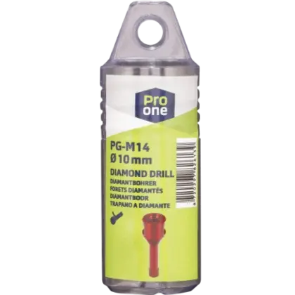 PG tegel-/natuursteenboor voor haakse slijper M14 x 10 mm 2613