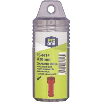 PG tegel-/natuursteenboor voor haakse slijper M14 x 20 mm 2616