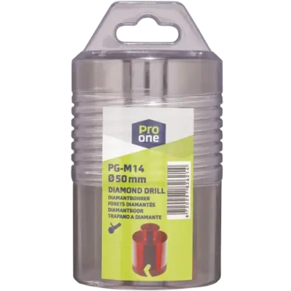 PG tegel-/natuursteenboor voor haakse slijper M14 x 50 mm 2621