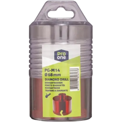 PG tegel-/natuursteenboor voor haakse slijper M14 x 68 mm 2623