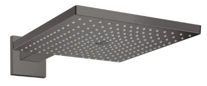 Hansgrohe Raindance E hoofddouche 300 mm 1jet met douchearm - Brushed Black Chrome 26238340