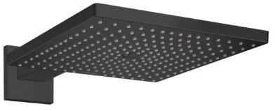 Hansgrohe Raindance E 1jet hoofddouche 300 mm - zwart mat - met douchearm - wandmodel 26238670