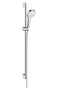 Hansgrohe Croma Select S 1jet ecosmart doucheset 900 mm - wit/chroom 26575400