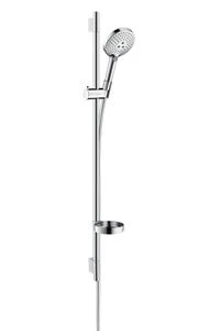 Hansgrohe Raindance Select S 120 3jet ecoSmart doucheset 900 mm - handdouche Select S 120 3jet - met zeepschaal - doucheflexibel 1/2 xc 1600 mm 26633000
