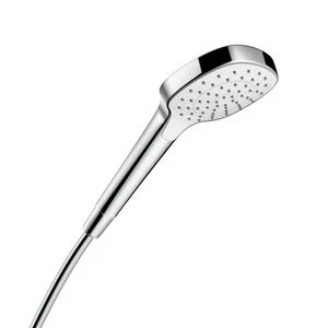 Hansgrohe Croma Select E handdouche - wit/chroom - 1 jet - Ecosmart 9 l/min 26815400