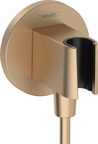 Hansgrohe Fixfit Porter S met douchehouder - Brushed Bronze 26888140