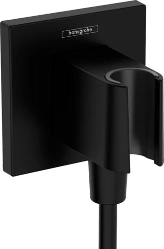 Hansgrohe Fixfit Porter E met douchehouder - Matt Black 26889670