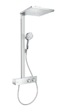 Hansgrohe Raindance E Showerpipe 300 1jet EcoSmart met ShowerTablet 350 - chroom 27362000