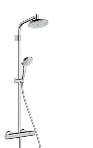 Hansgrohe Croma 220 Vario Showerpipe douchethermostaatset - chroom 27368000