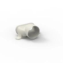 Renson Easyflex verloopstuk 125 mm - 140 x 64 mm 27593