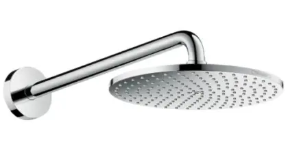 Hansgrohe Raindance Select S 240 1jet hoofddouche 240 mm met douchearm Powderrain - chroom 27607000