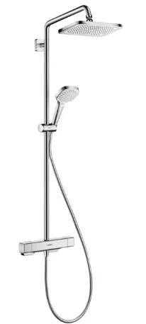 Hansgrohe Croma E Showerpipe 280 1jet EcoSmart met douchethermostaat - chroom 27660000