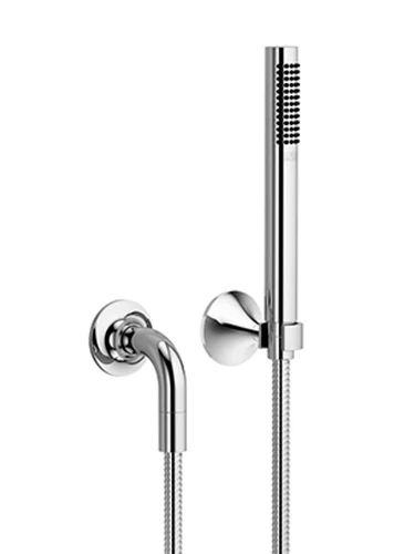 Dornbracht VAIA Douchegarnituur met rozetten - Dark Platinum matt 27808809-99