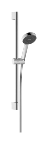 Hansgrohe Activera doucheset 95 mm 2jet EcoSmart met douchestang 650 mm - chroom 28044000