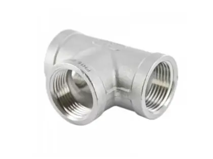 STD Inox 316 130 T-stuk FFF 4/4 x 4/4 x 4/4 (zak 10st) - prijs per stuk - prijs per stuk 28130005