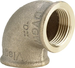 Viega brons knie 90° FF 3/8 x 3/8 281717