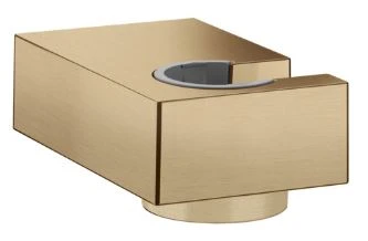 Hansgrohe Porter E wandhouder - Brushed Bronze 28387140