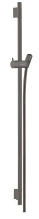 Hansgrohe Unica Douchestang S Puro 900 mm met doucheslang - Brushed Black Chrome 28631340