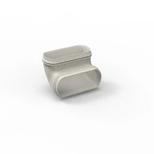 Renson Easyflex bocht 90° 140 x 64 mm - verticaal 28901