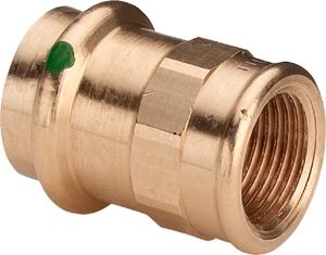 Viega Profipress puntstuk FF 22 x 4/4 F 298128
