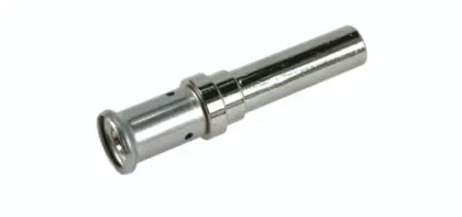 Henco P-serie messing pers verloop mof met aangelaste koperbuis FF 26 x 22 mm - CuSi 29P-2622-CS