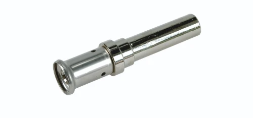Henco P-serie messing pers verloop mof met aangelaste koperbuis FF 26 x 22 mm - CuSi 29P-2622-CS