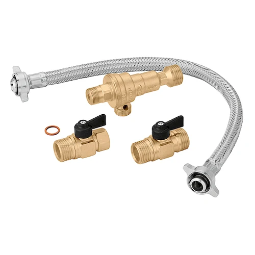 Caleffi vulset met bolkranen CAb - 1/2 M x 400 mm 300604 CST