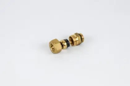 Begetube rechte klemkoppeling MF 18/1 x 1/2 M - dunwandige buis - met O-ring 301010528