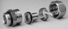 Begetube rechte klemkoppeling MF 18/2 x 1/2 M - VPE buis - met O-ring 301010529