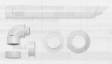 Vaillant RGA concentrisch Alu/Staal muurdoorvoer 60/100 mm - turboMAG 303807