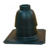 Vaillant RGA schouwkap 80 mm - zwart 303963