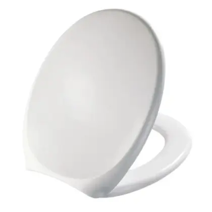 Pressalit 1000 toiletzitting - wit - scharnier BG4 inox 304000-BG4999