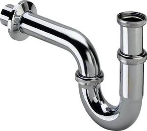 Viega Universal chroom buissifon zonder afvoerplug 5/4 x 32 mm - chroom 305611