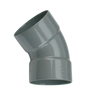 Wavin PVC lijm bocht 45° FF 40 x 40 mm 3101204004