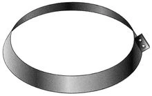 Roccheggiani SP - DP25 inox stormkraag 250 mm - geschikt voor DP25 200 mm (200/250) 31.035.62.50