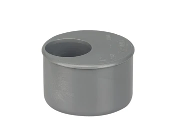 Wavin PVC lijm excentrisch verloop reductie MF 80 x 40 mm 3104208040