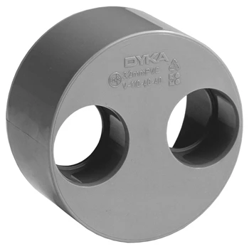Wavin PVC lijm verloop reductie MF 110 x 40 x 40 mm 3104211440