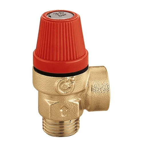 Caleffi 311 overdrukventiel MF 1/2 x 1/2 - 3 bar 312430
